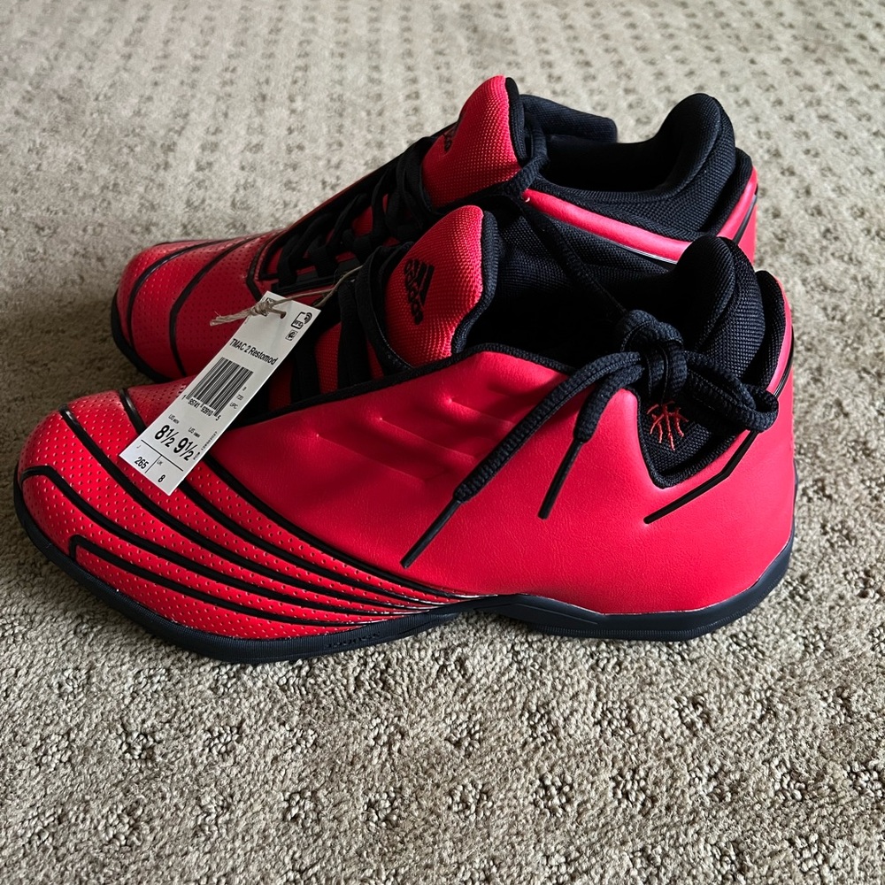 adidas T-Mac 2 Basketball Shoes Sneakers Restomod Rockets GY2135 Men Size 8.5